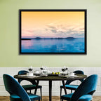Lake Balaton at Golden Hour Wall Art
