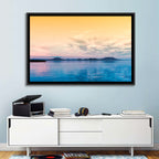 Lake Balaton at Golden Hour Wall Art