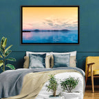 Lake Balaton at Golden Hour Wall Art