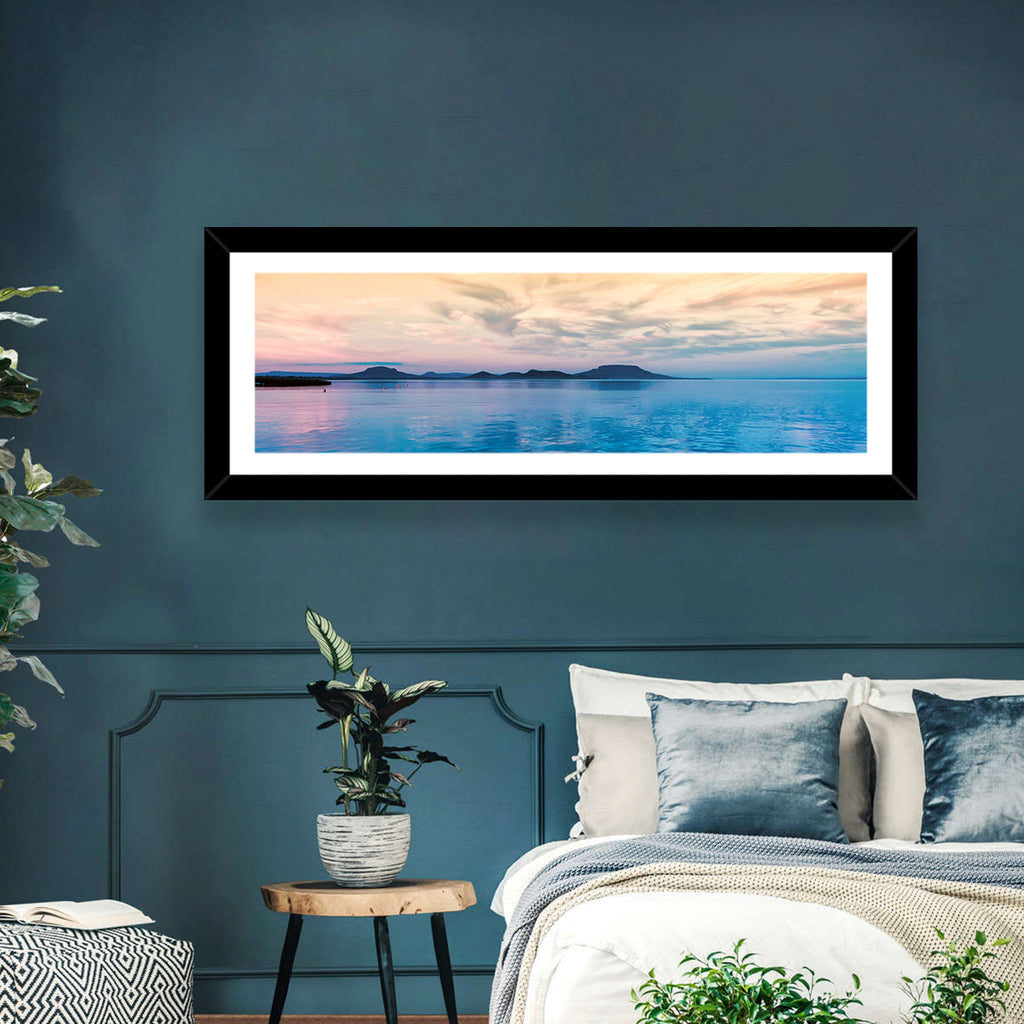 Lake Balaton at Golden Hour Wall Art