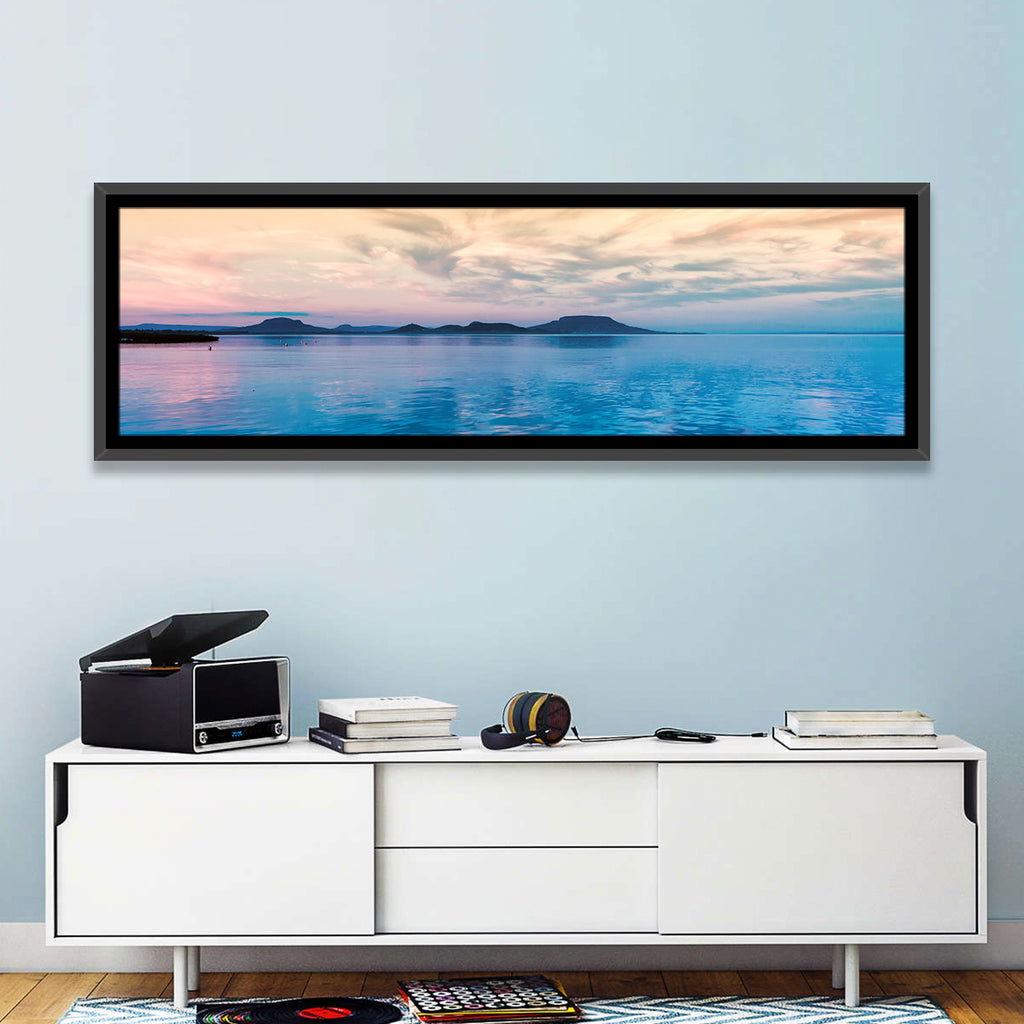 Lake Balaton at Golden Hour Wall Art