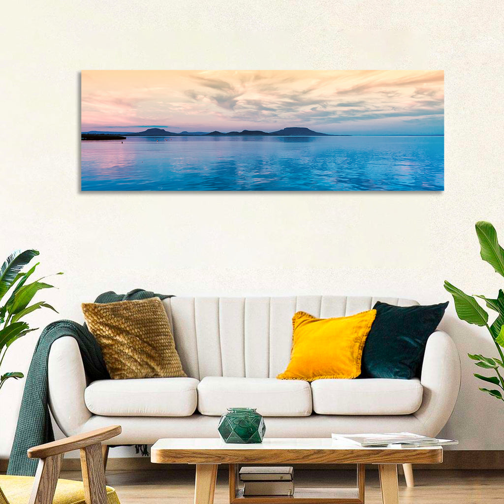 Lake Balaton at Golden Hour Wall Art