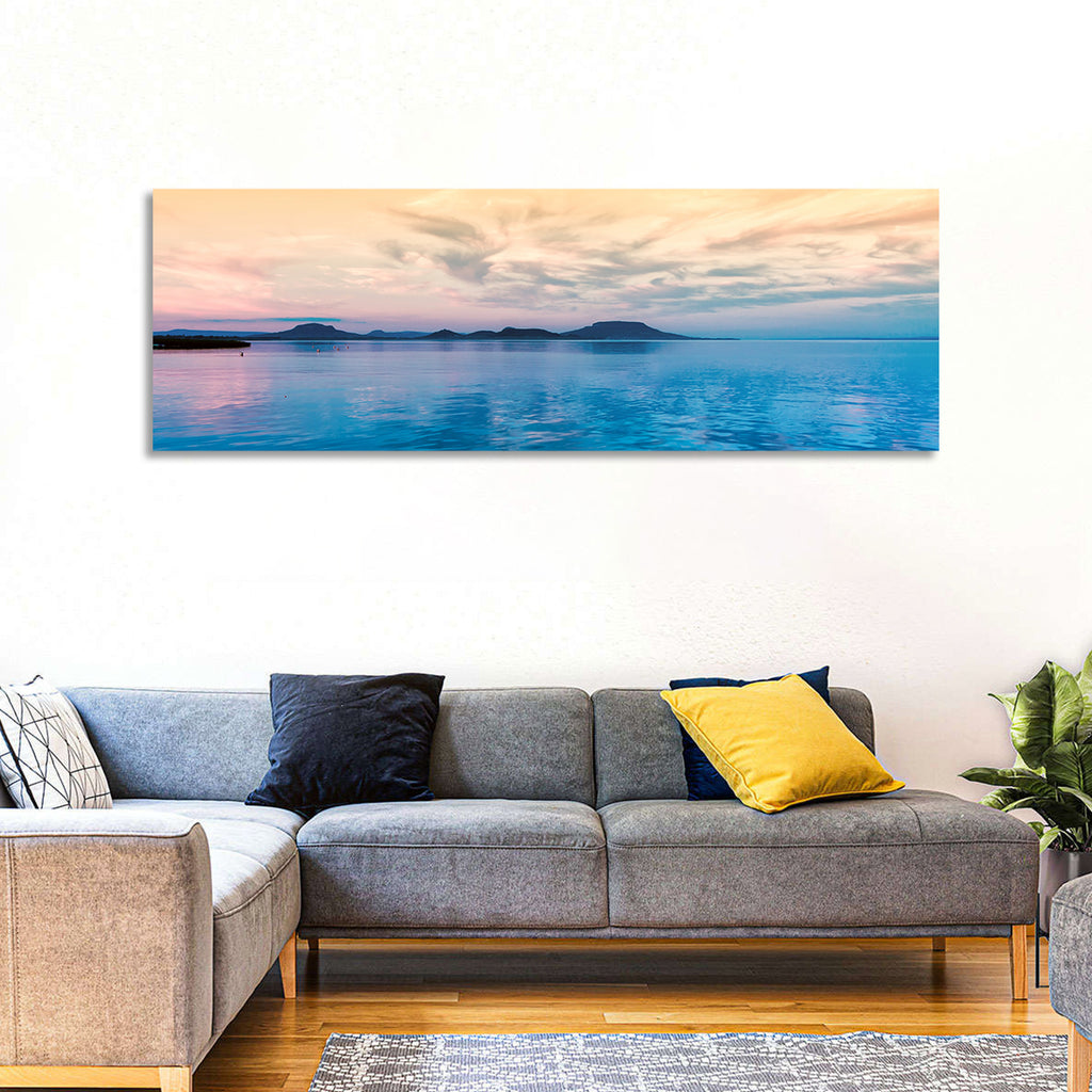 Lake Balaton at Golden Hour Wall Art