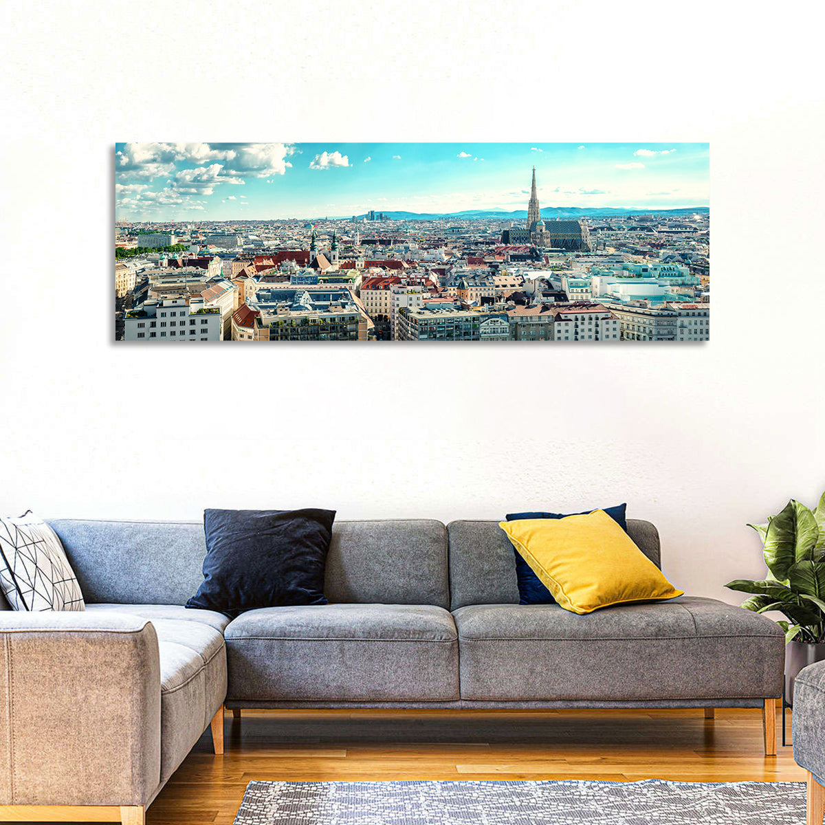 Vienna Skyline with St. Stephen's Cathedral Wall Art