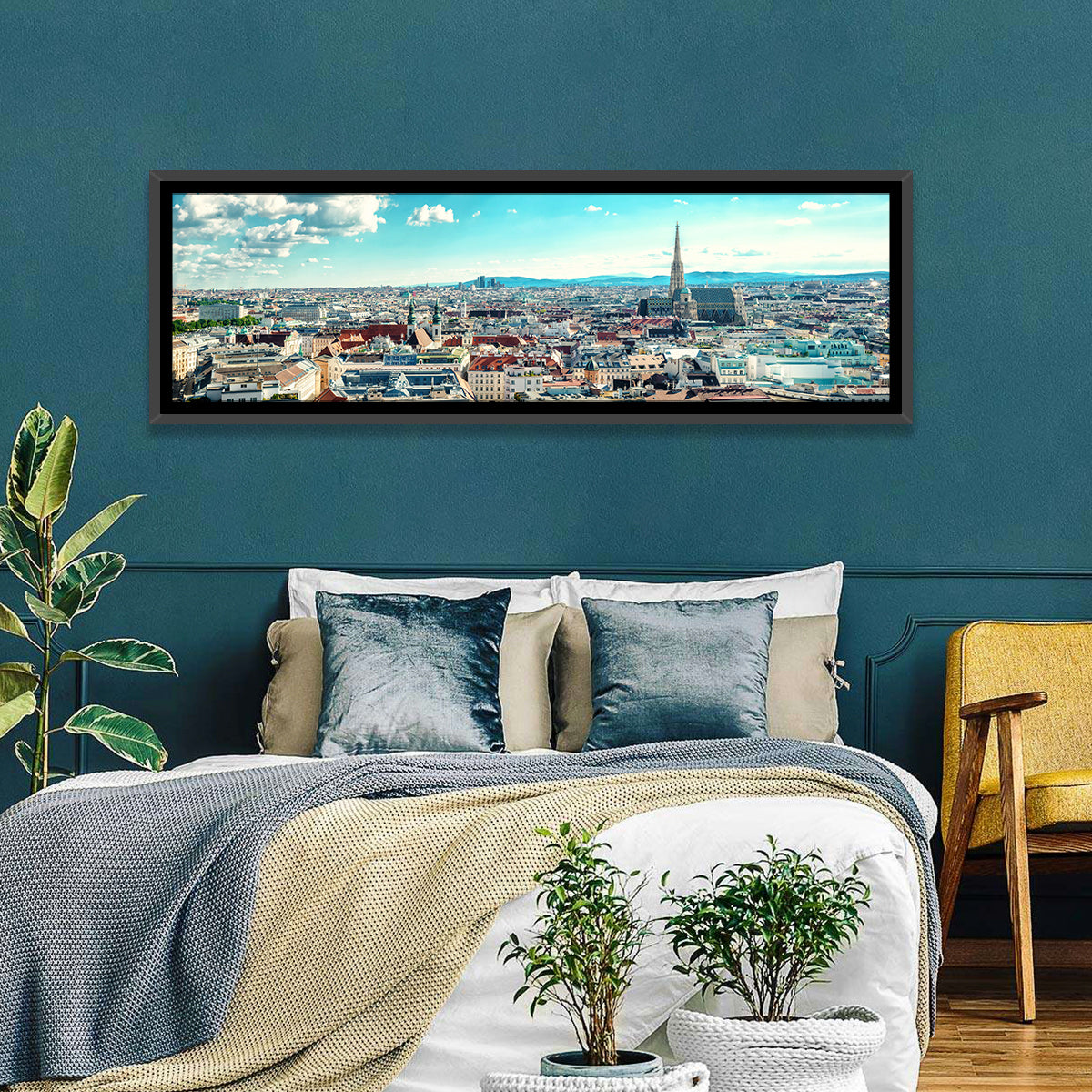 Vienna Skyline with St. Stephen's Cathedral Wall Art