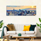 Midtown Manhattan Skyline at Dusk Wall Art