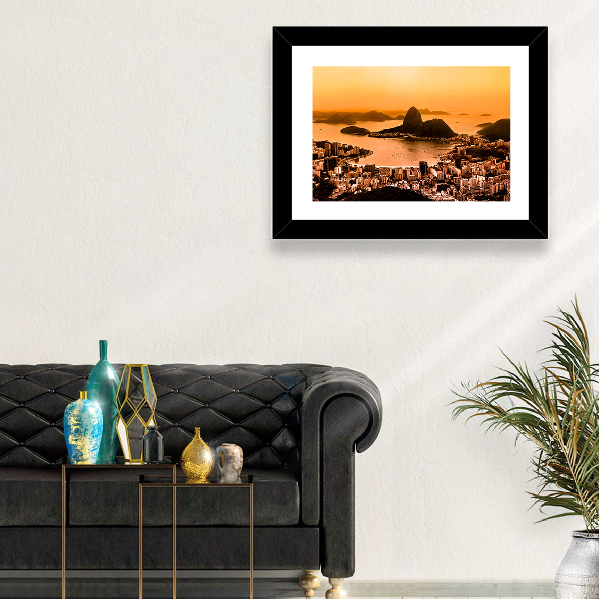 Sugarloaf Over Guanabara Bay Wall Art