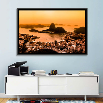 Sugarloaf Over Guanabara Bay Wall Art