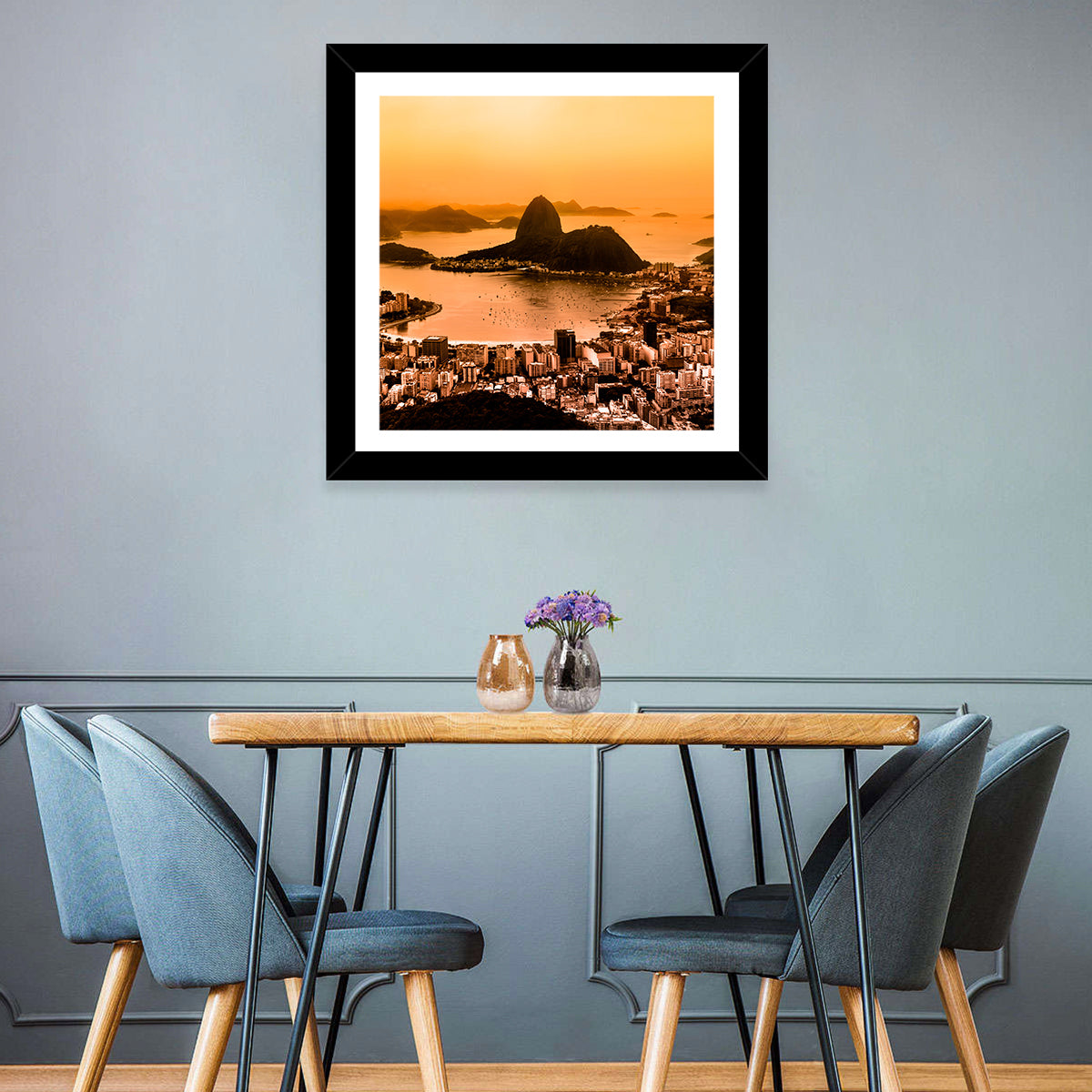 Sugarloaf Over Guanabara Bay Wall Art