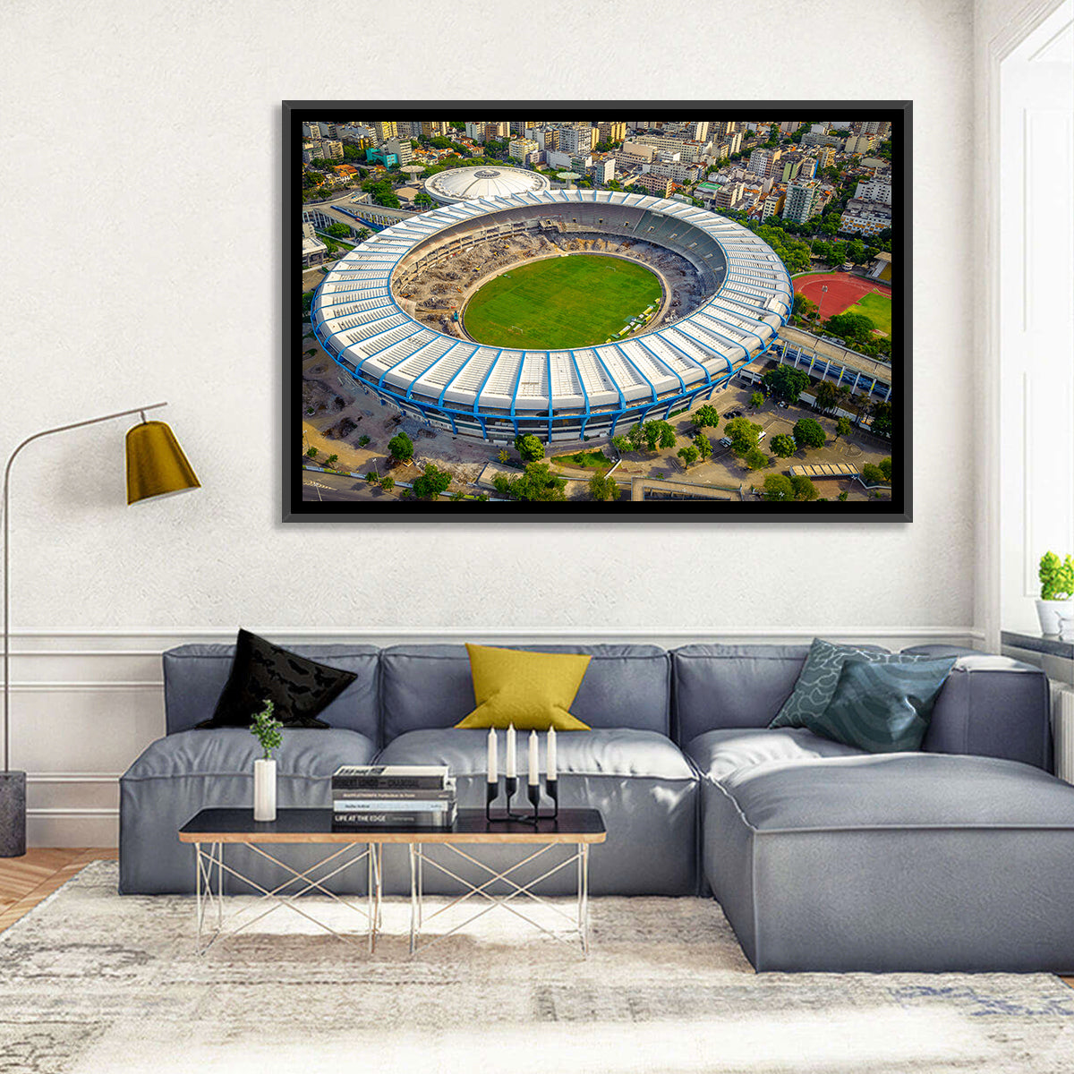 Maracanã Stadium Aerial View Wall Art