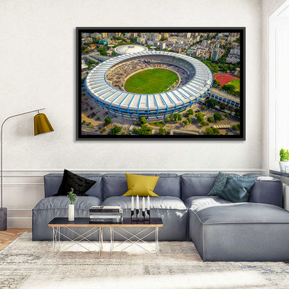 Maracanã Stadium Aerial View Wall Art