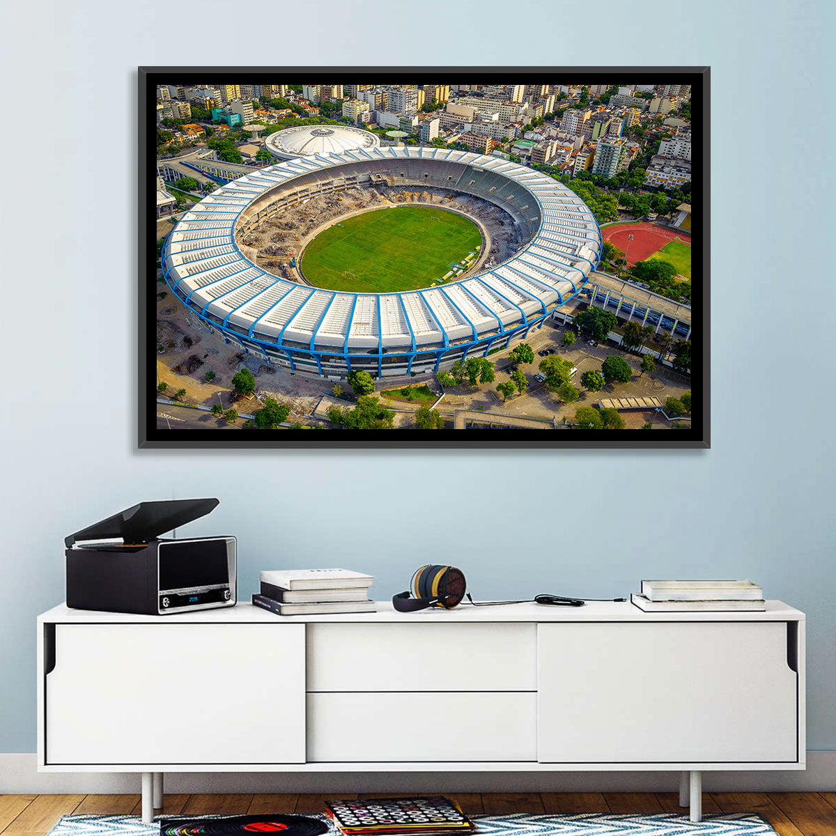 Maracanã Stadium Aerial View Wall Art