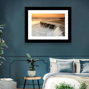 Stream into Sea Wall Art