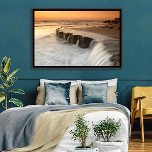 Stream into Sea Wall Art