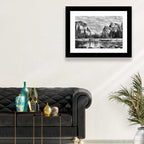 Yosemite Valley Winter View Wall Art