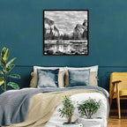 Yosemite Valley Winter View Wall Art