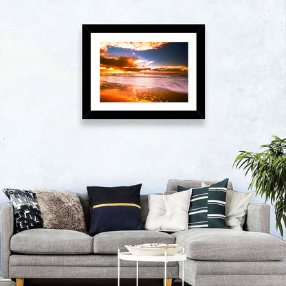 Beach Sunset Wall Art