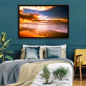 Beach Sunset Wall Art