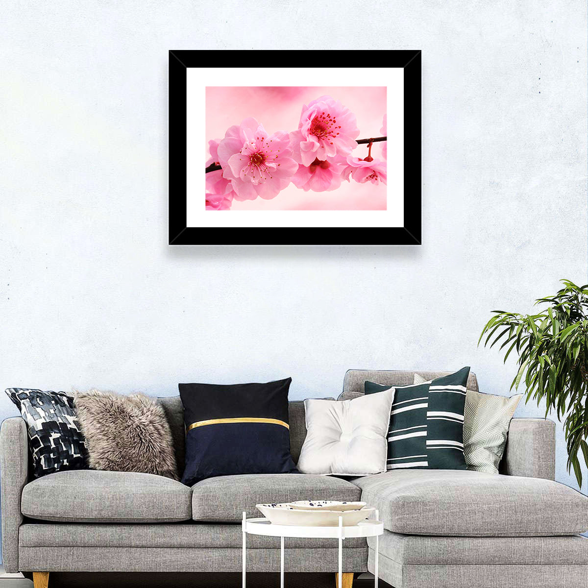 Cherry Blossom Branch Wall Art