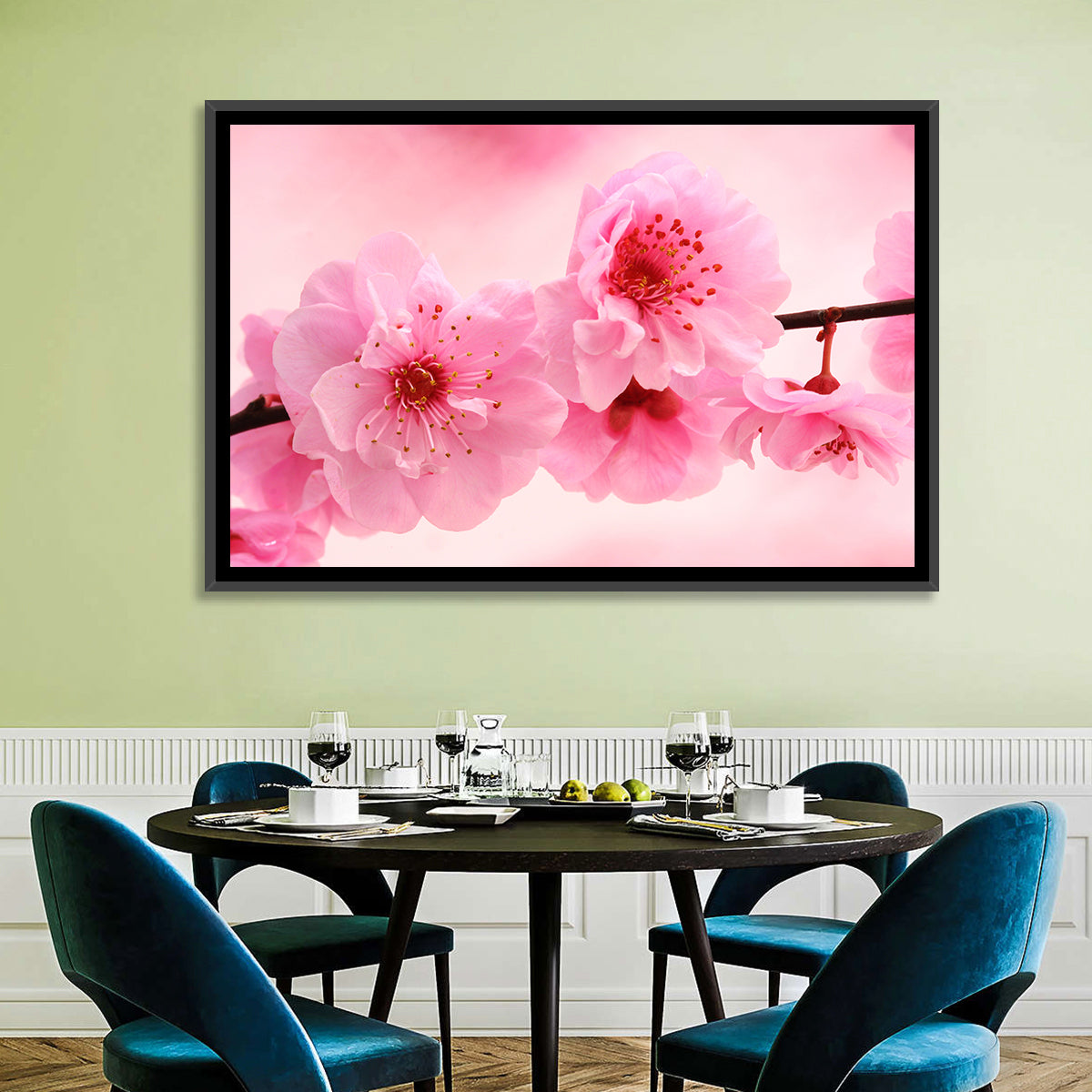 Cherry Blossom Branch Wall Art