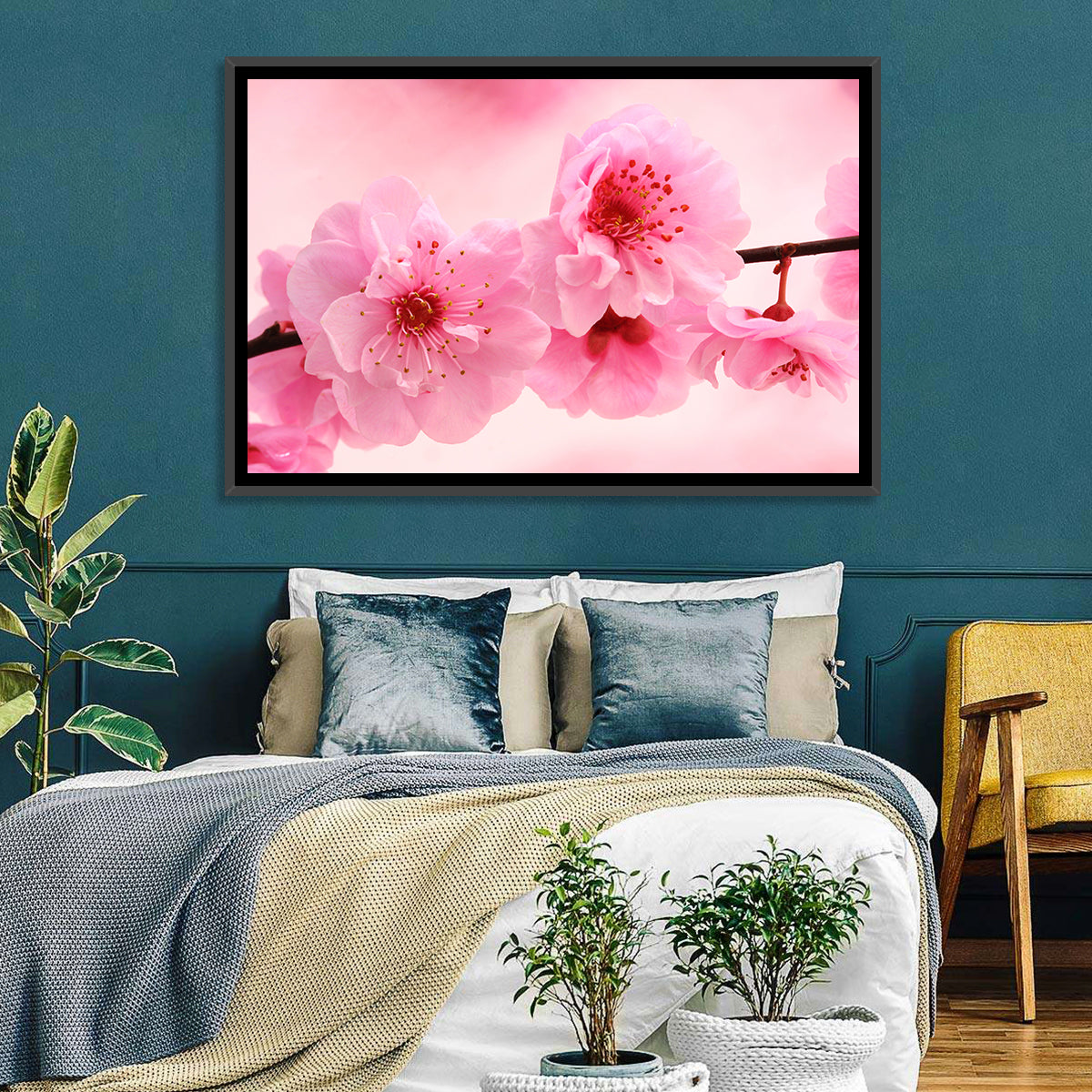 Cherry Blossom Branch Wall Art