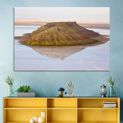 Salt Hill Reflection Wall Art