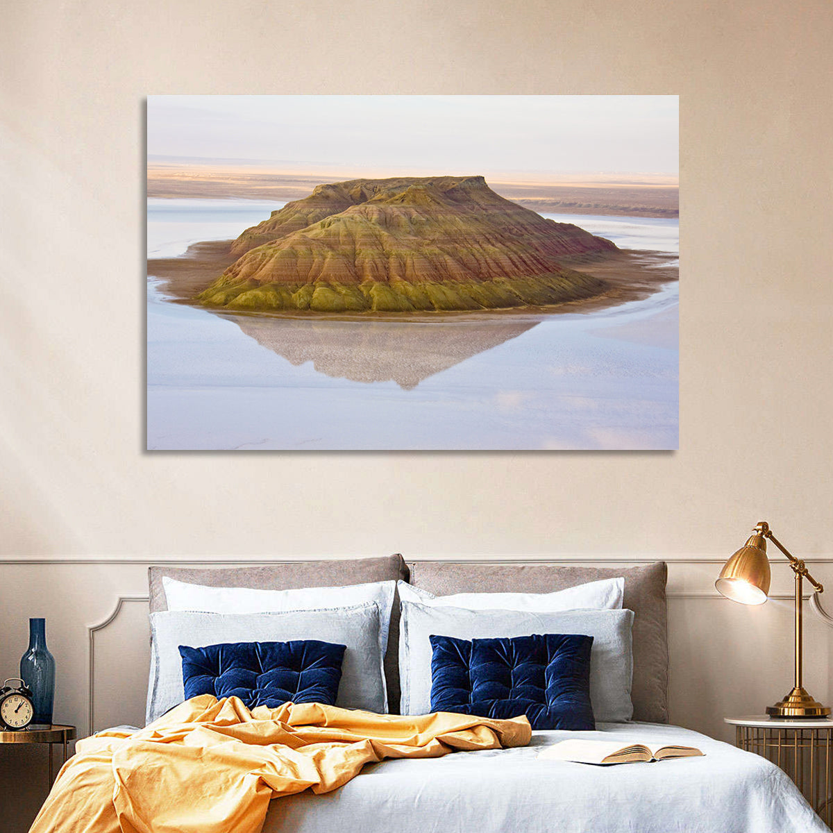 Salt Hill Reflection Wall Art