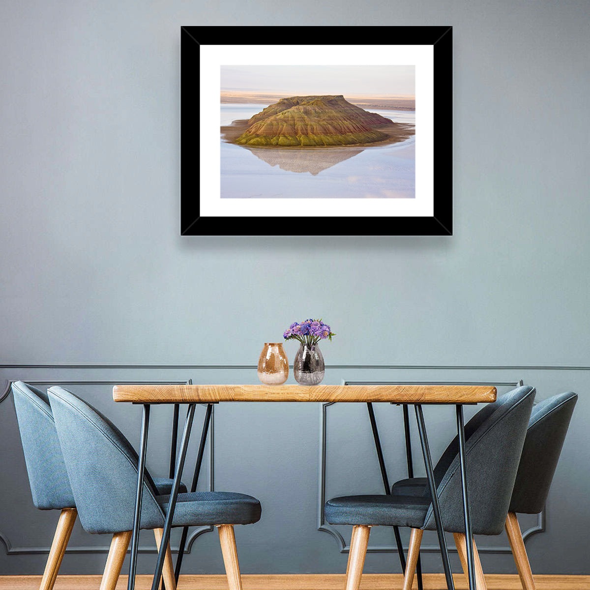 Salt Hill Reflection Wall Art