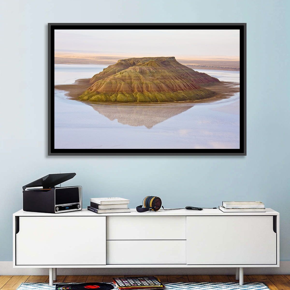 Salt Hill Reflection Wall Art