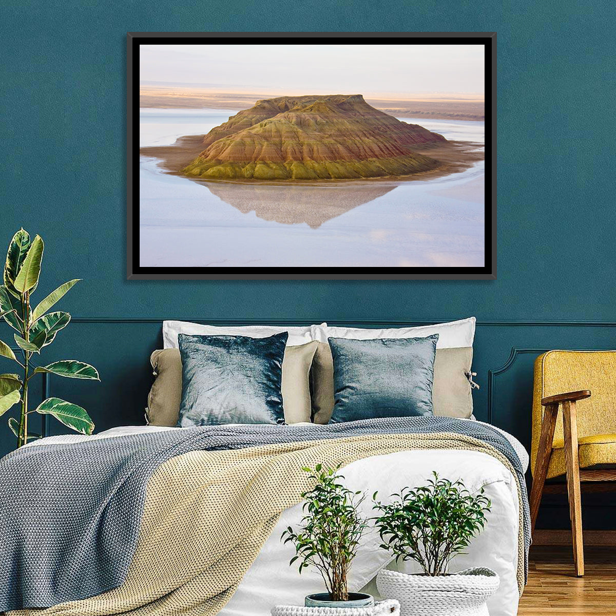 Salt Hill Reflection Wall Art