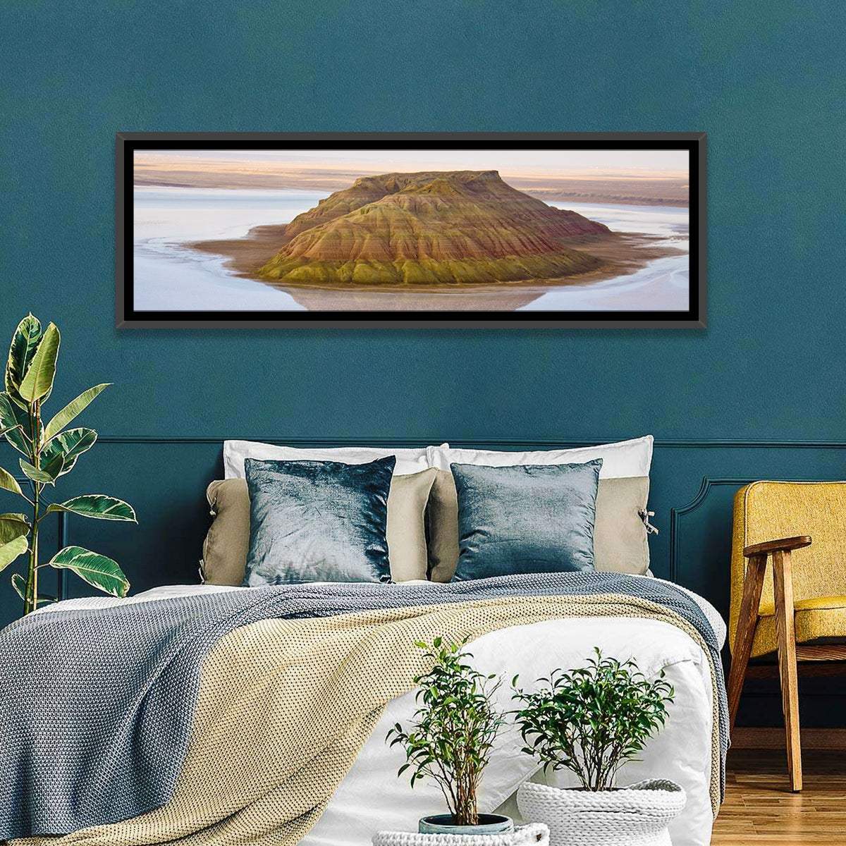 Salt Hill Reflection Wall Art