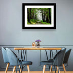 Misty Eucalyptus Road Wall Art
