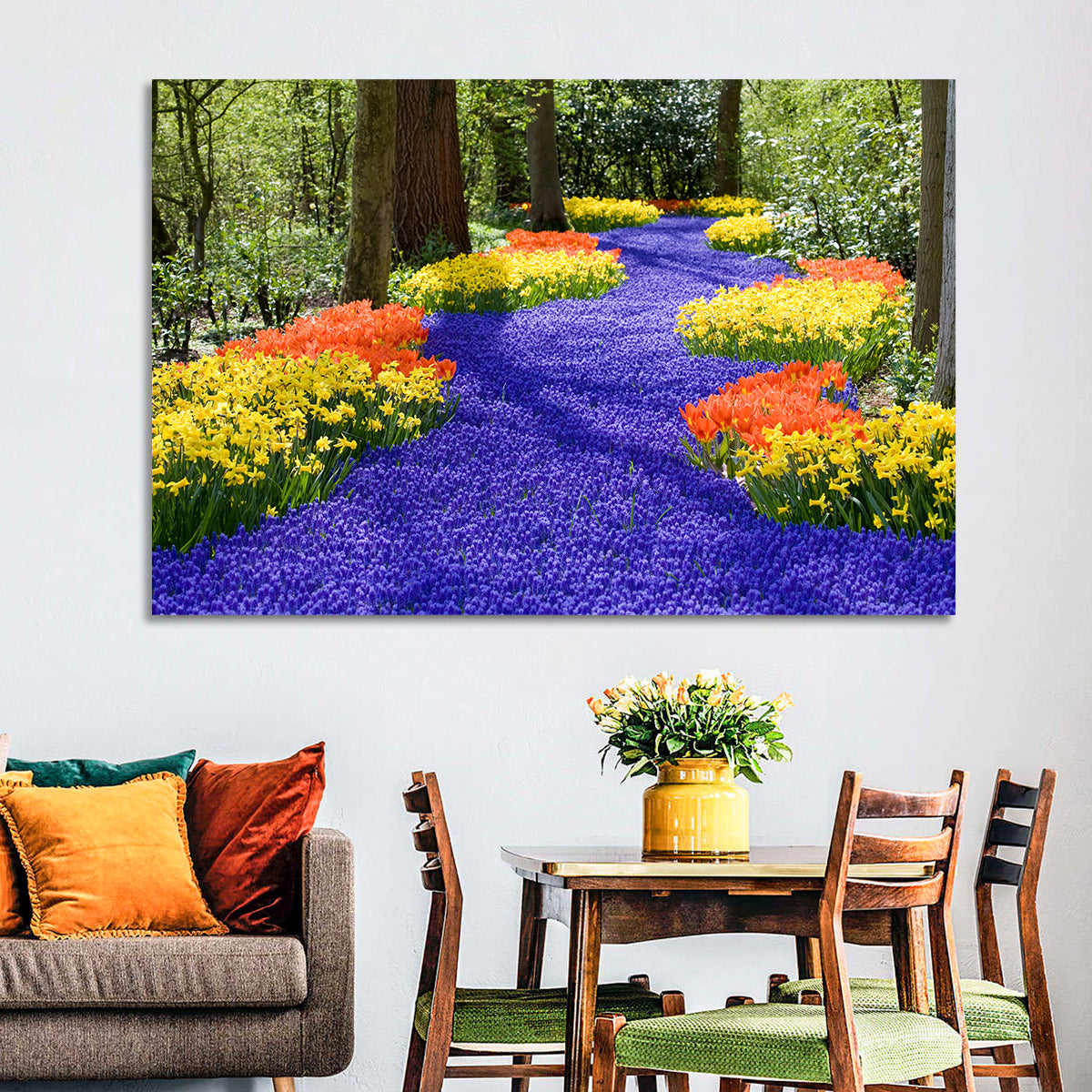 Spring Garden Path Wall Art
