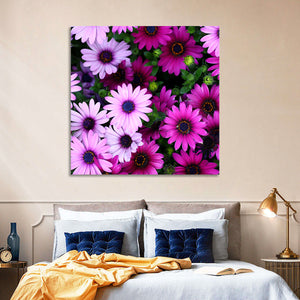 Pink Flowers Wall Art