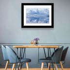 Siljan Lake Mist Reflection Wall Art