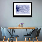 Aegean Nautical Map with Compass Wall Art