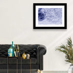 Aegean Nautical Map with Compass Wall Art