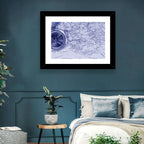 Aegean Nautical Map with Compass Wall Art