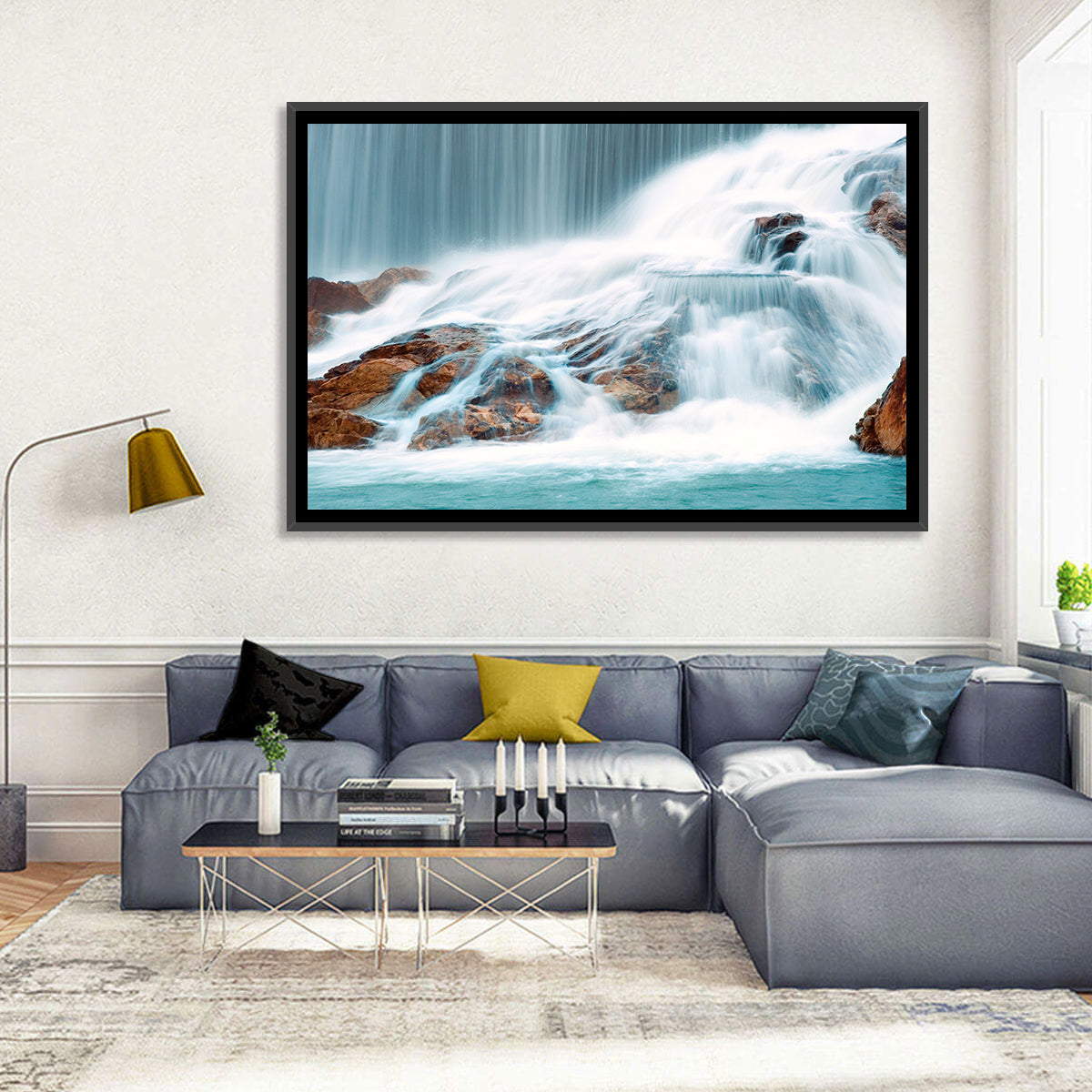 Ningbo Cascading Waterfall Wall Art