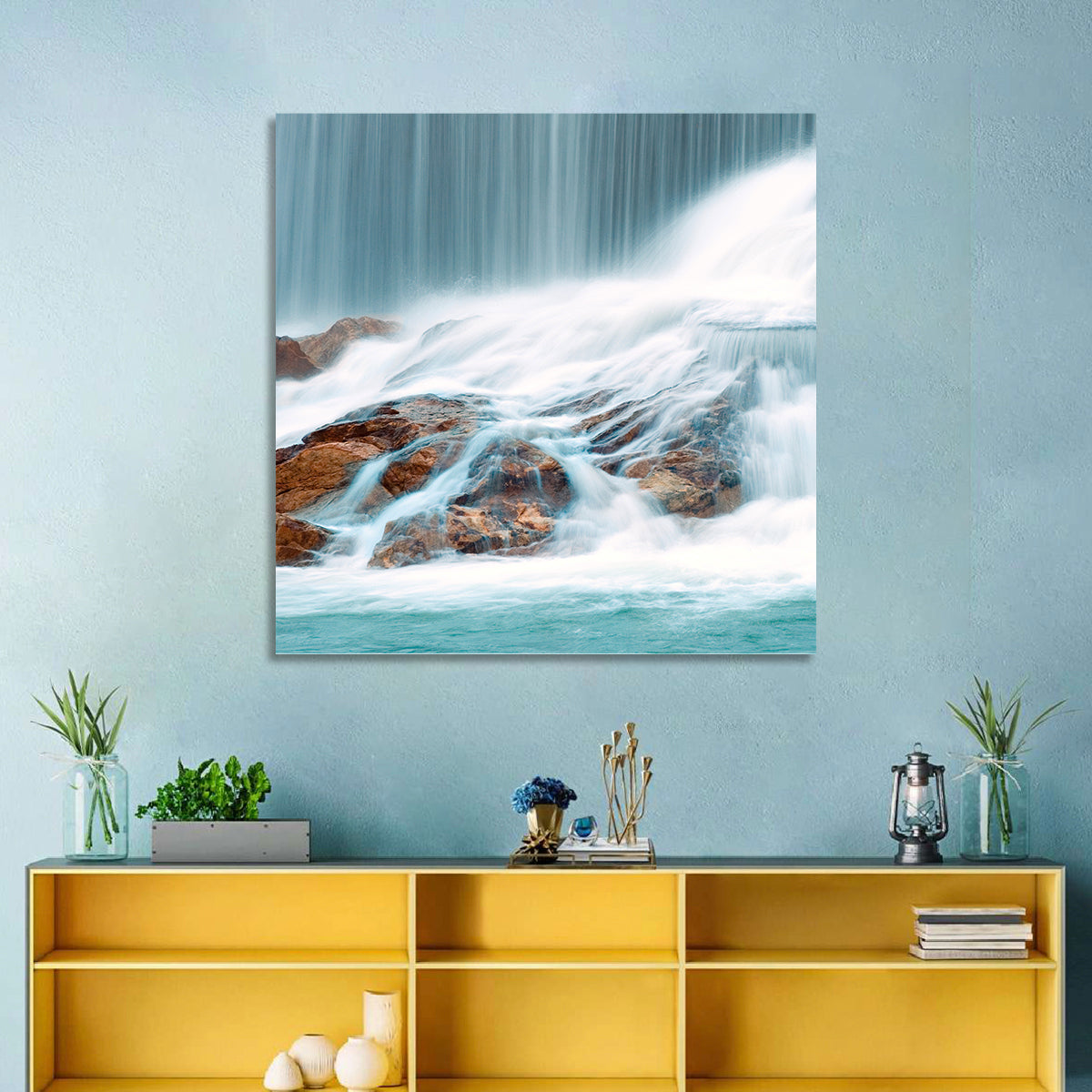 Ningbo Cascading Waterfall Wall Art