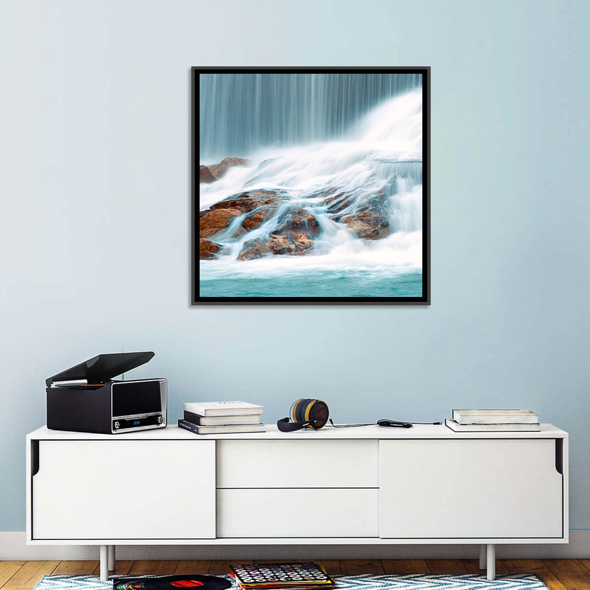 Ningbo Cascading Waterfall Wall Art