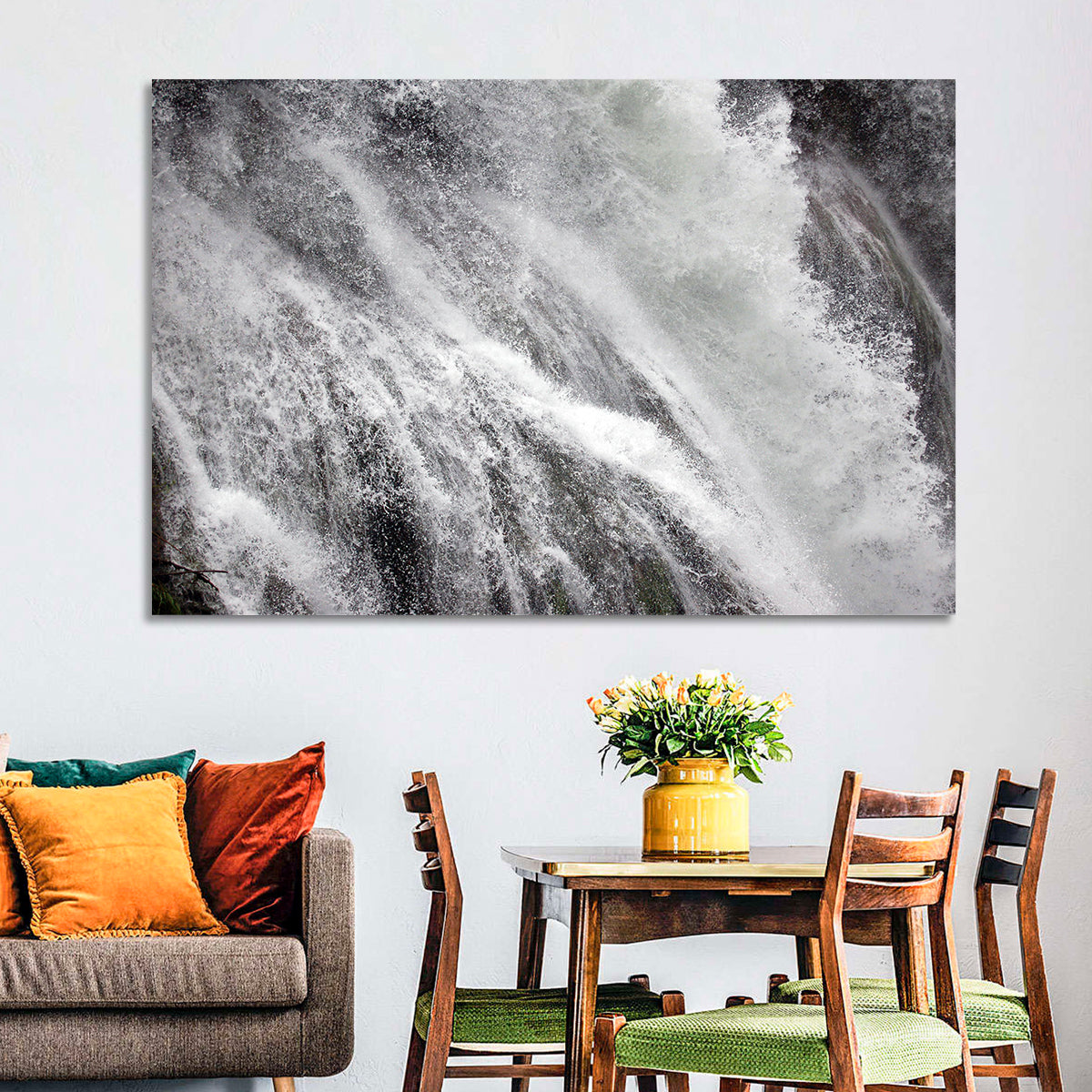 Marmore Waterfall in Motion Wall Art
