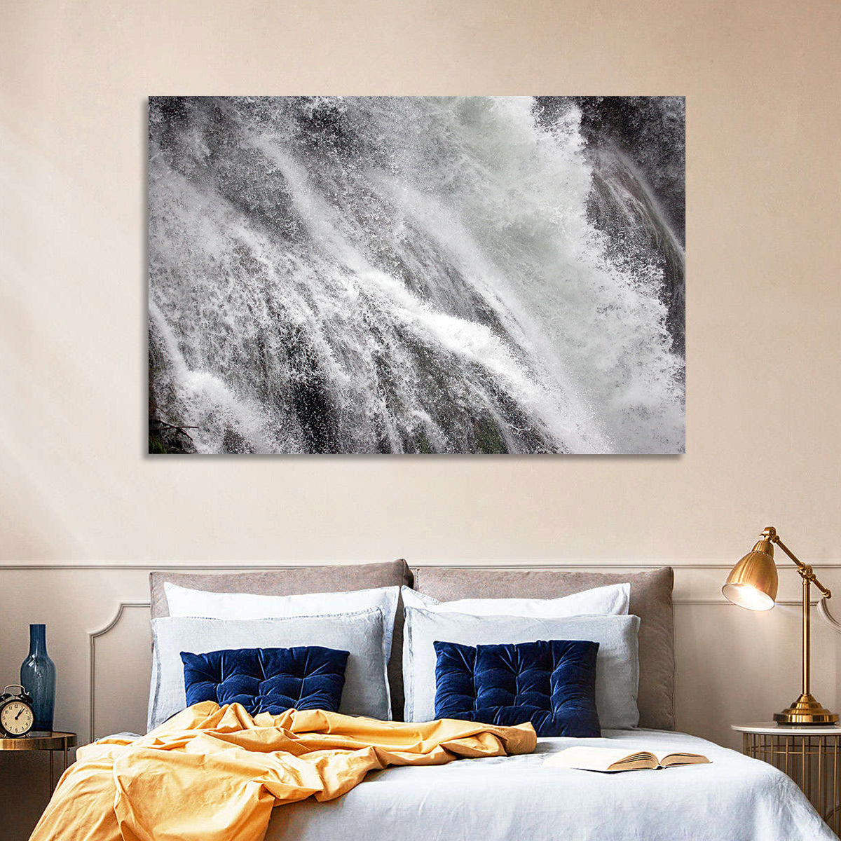 Marmore Waterfall in Motion Wall Art