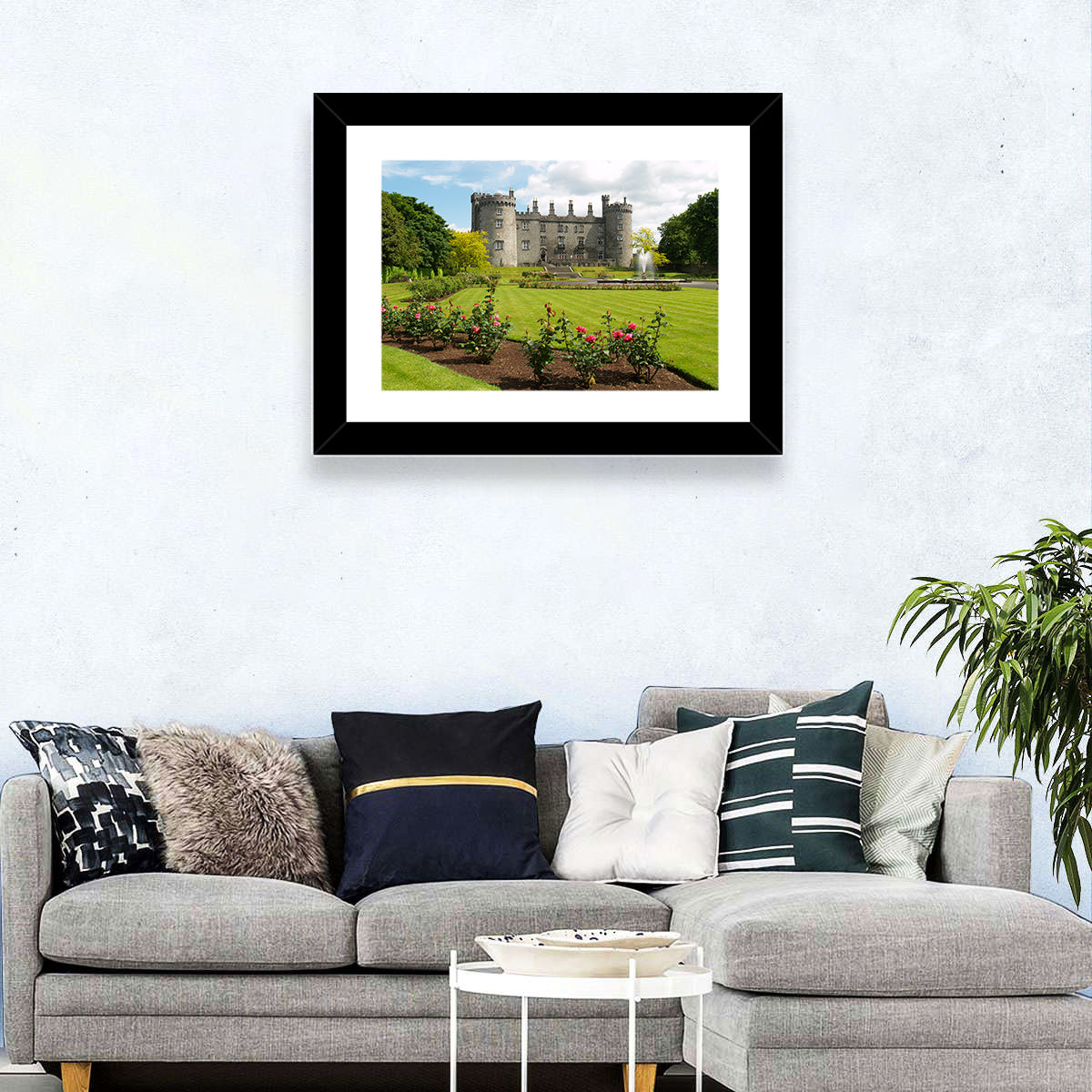 Kilkenny Castle Wall Art in a room, landscape