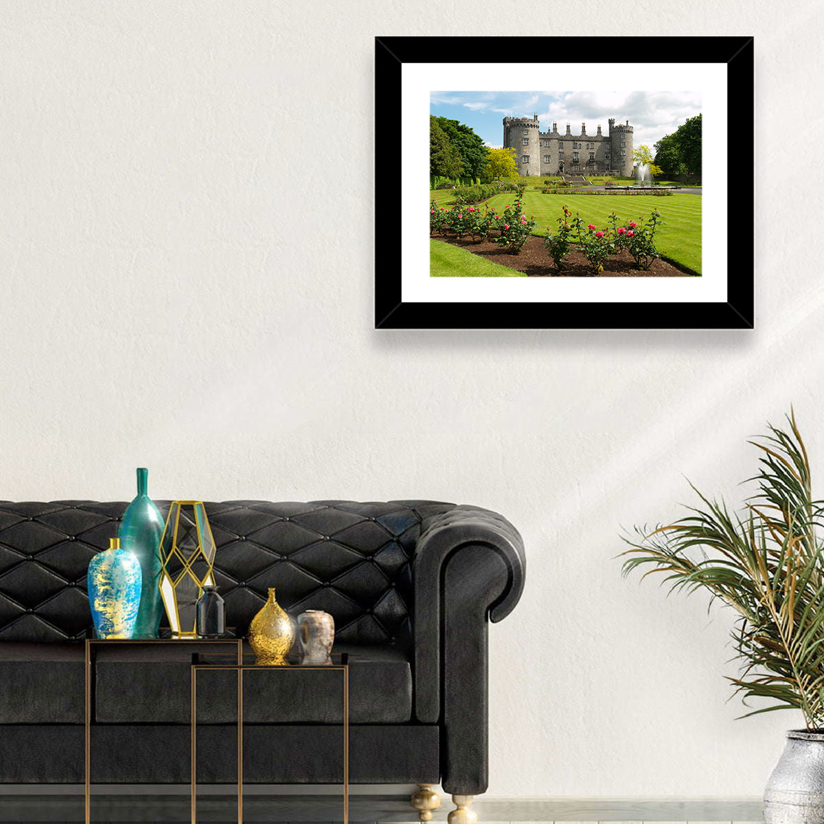 Kilkenny Castle Wall Art in a room, landscape