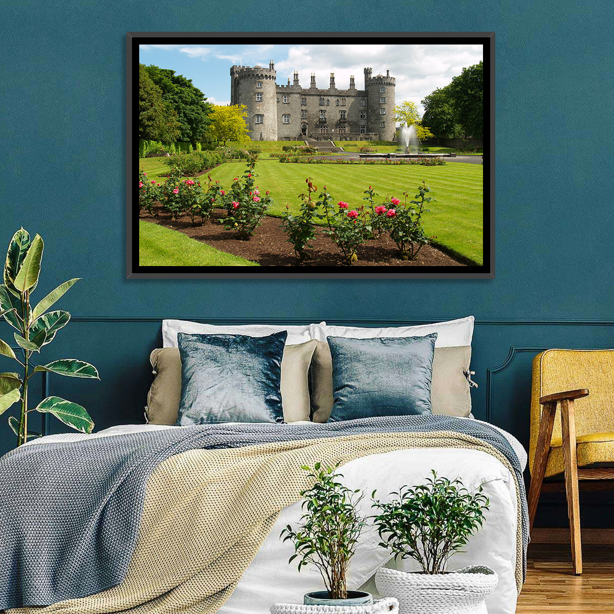 Kilkenny Castle Wall Art in a room, landscape