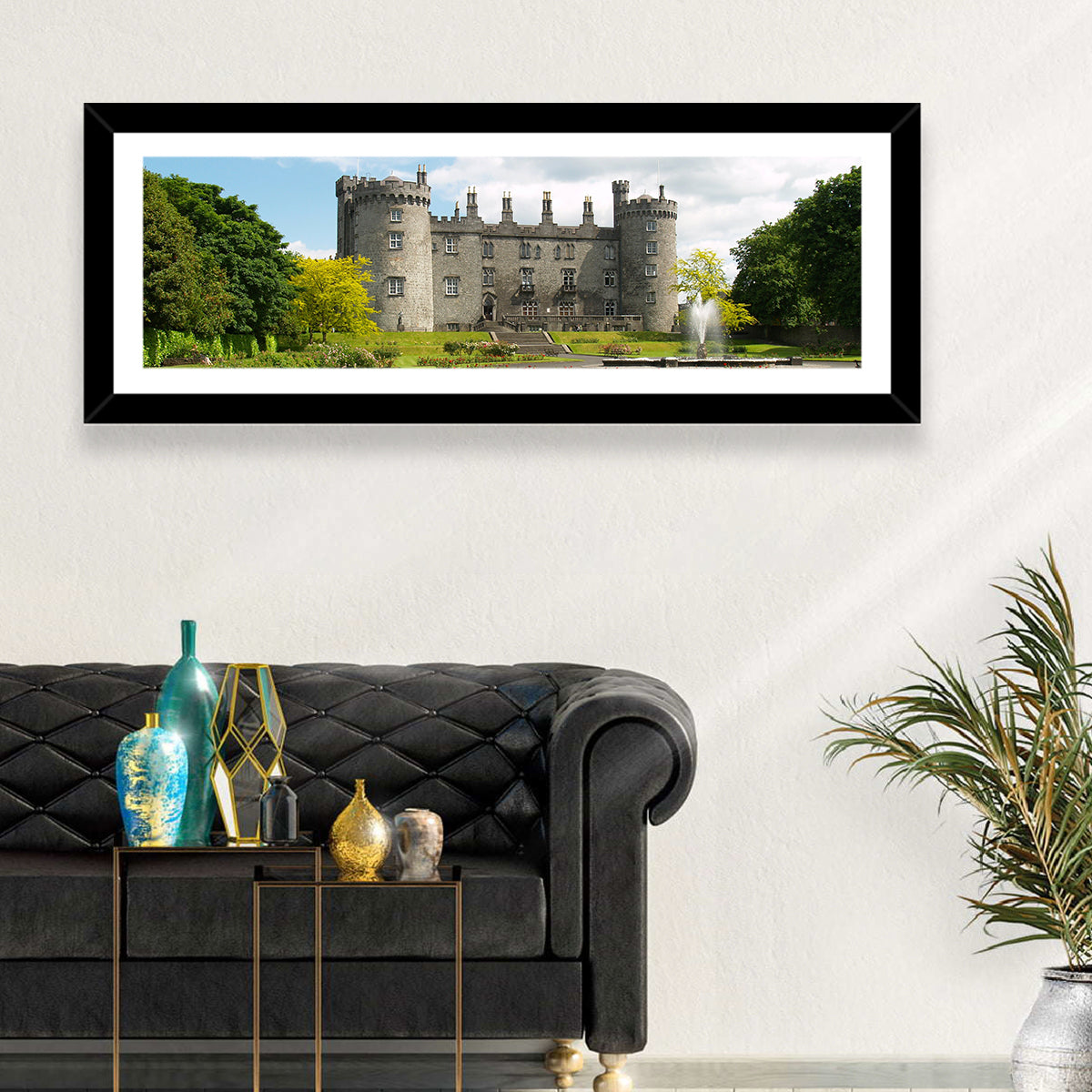 Kilkenny Castle Wall Art in a room, landscape