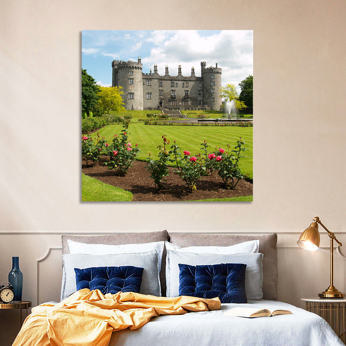 Kilkenny Castle Wall Art in a room, landscape
