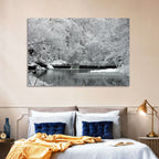 Fairmount Park Winter Spillway Wall Art