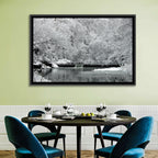 Fairmount Park Winter Spillway Wall Art